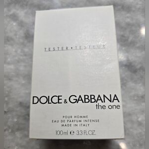 NEW 100% Authentic Dolce & Gabbana The One Eau de Parfum Intense tester 3.3oz